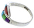 Sterling Silver Multicolor Jewelry Ring Size 6-1/2 VX36431